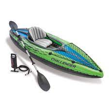 Inflatable Kayak with Oar and Hand Pump